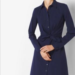 Tie-waist Michael Kors Collection shirtdress